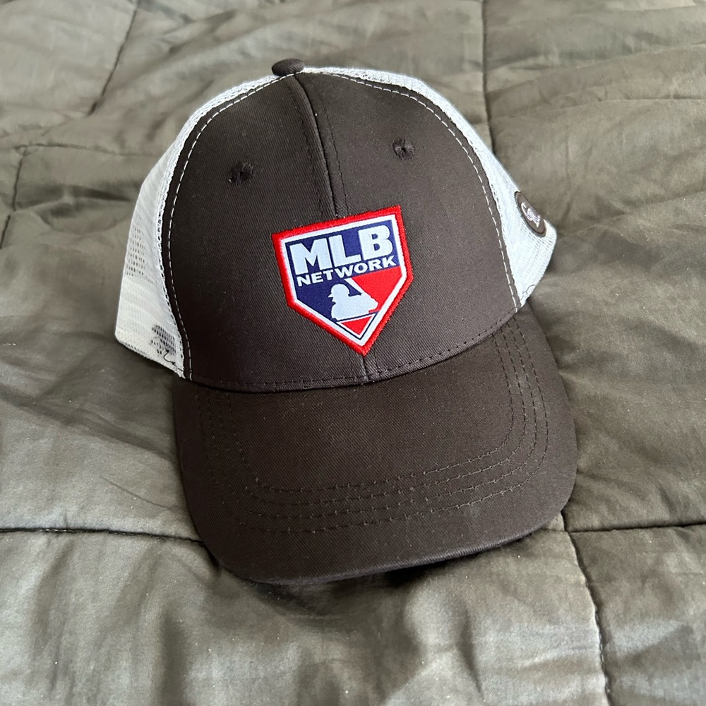 RARE MLB Network Hat With Rockies Patch Snapback